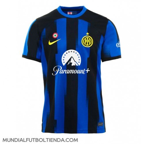 Camiseta Inter Milan Primera Equipación Replica 2023-24 mangas cortas